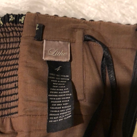 EUC Anthropology Lithe Strapless Dress - Sz 4 - Picture 7 of 8